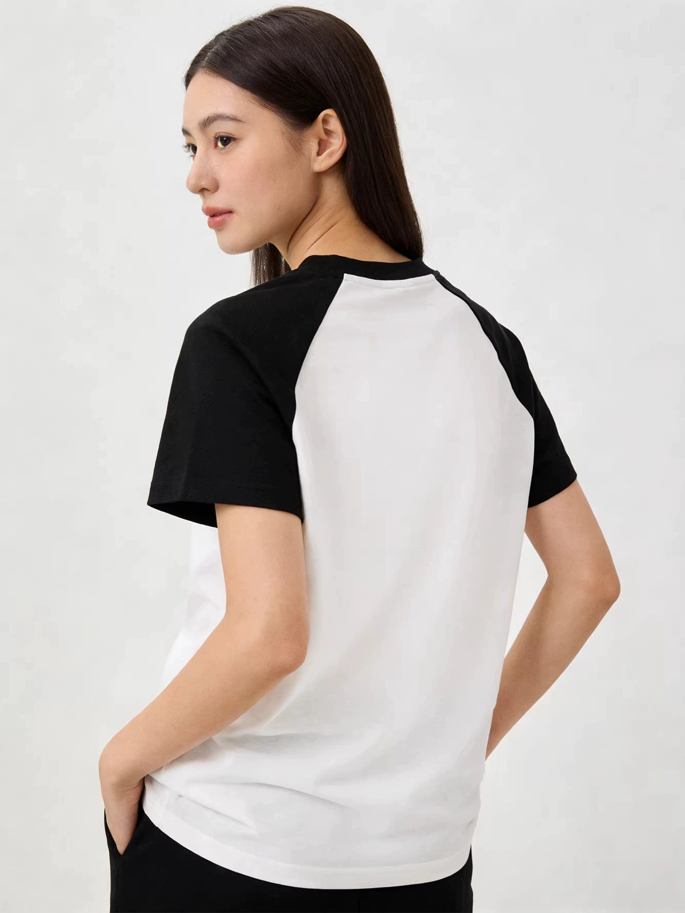 New summer style heart print fashionable casual couple short-sleeved T-shirt for women